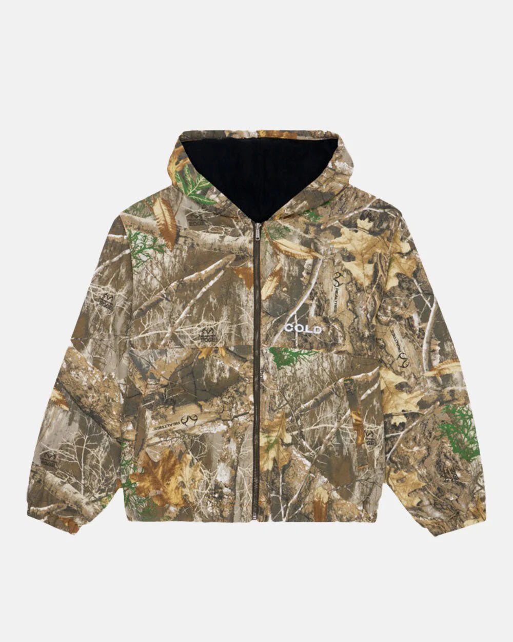 Cold Culture hooded jacket real tree