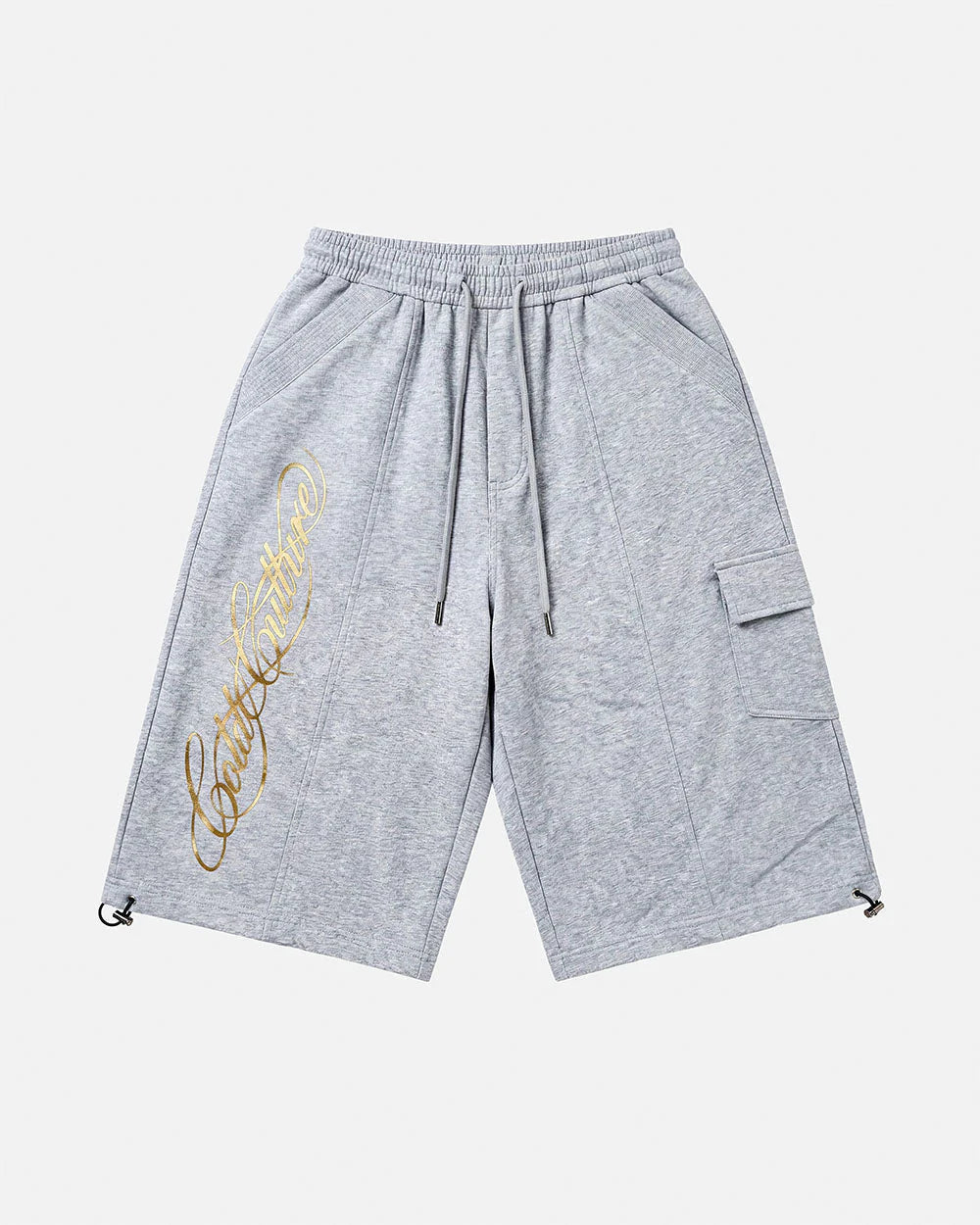 Cold Culture icon short heather grey