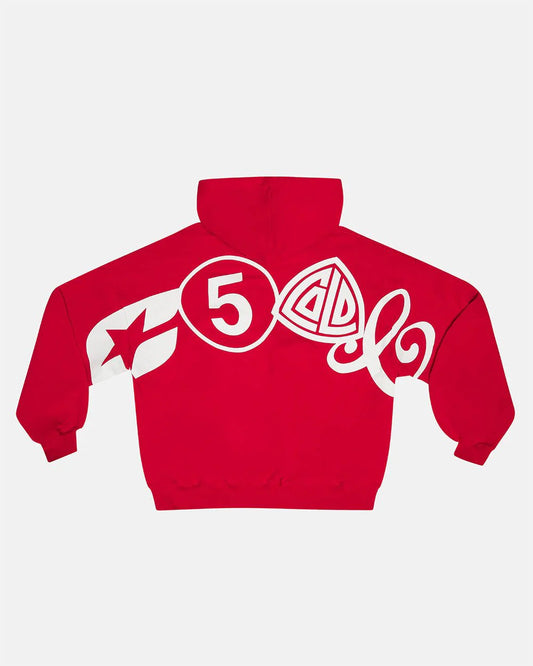 Cold Culture iconic cold hoodie red