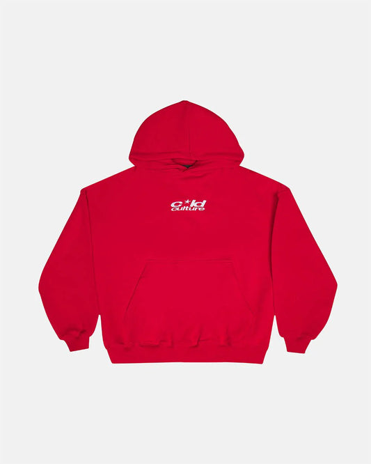 Cold Culture iconic cold hoodie red
