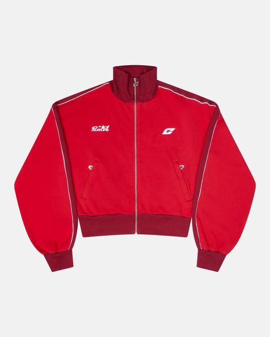 Cold Culture jet lag jacket red