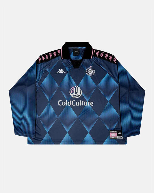 Cold Culture kappa x cold culture longsleeve blue