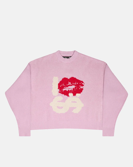 Cold Culture kisses and dollar knit pink