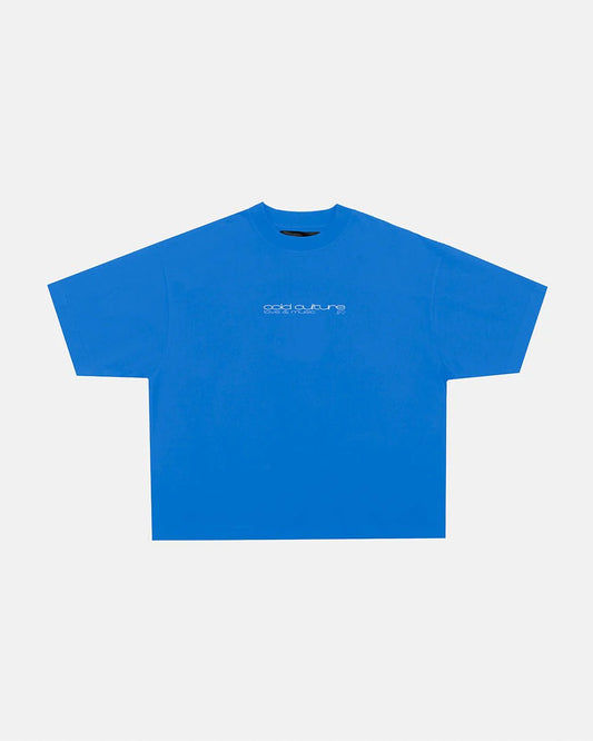 Cold Culture love pods tee blue