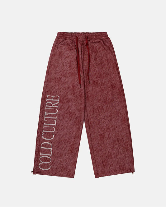 Cold Culture merry sweatpants red