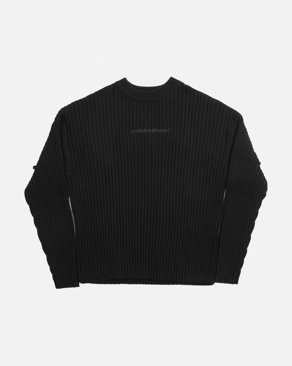 Cold Culture messy knit black