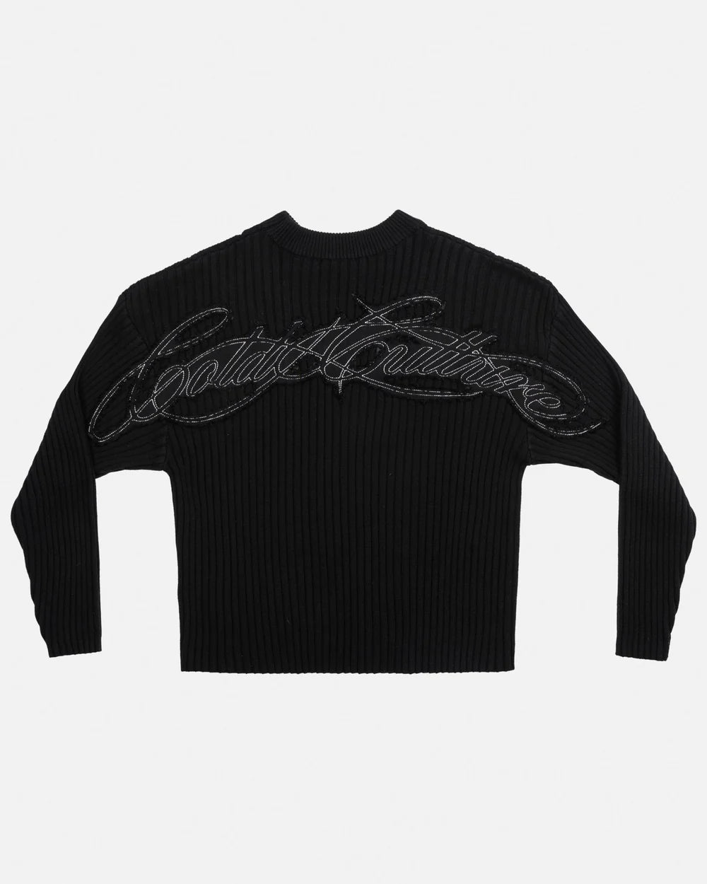 Cold Culture messy knit black