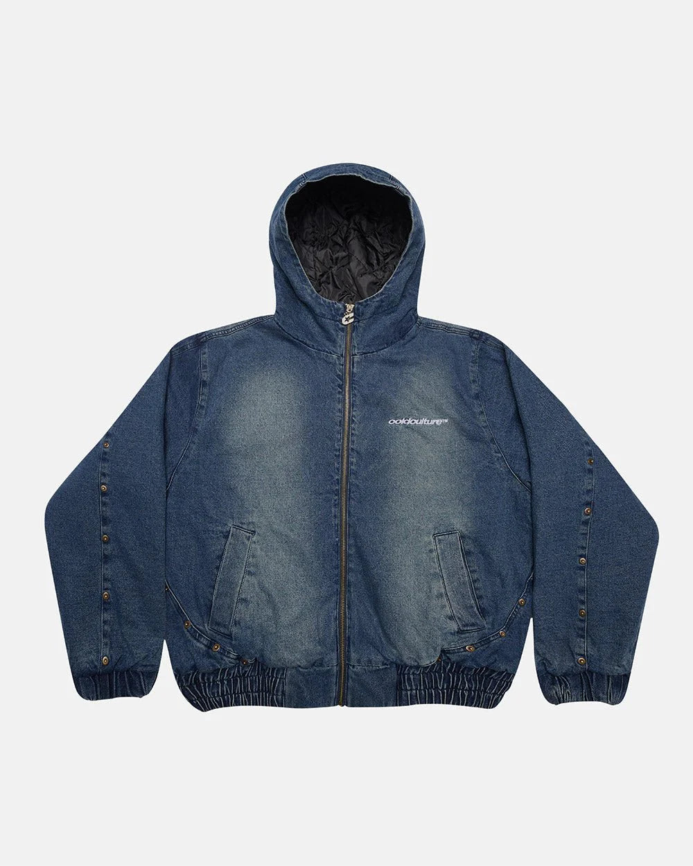 Cold Culture mike hooded jacket denim