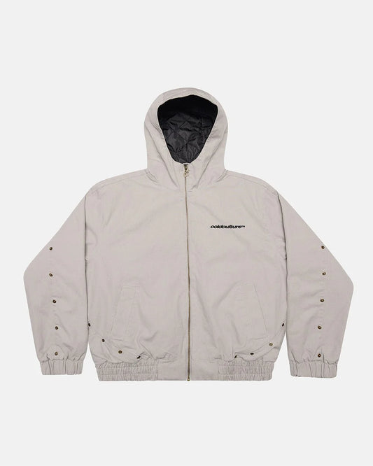 Cold Culture mike hooded jacket grey