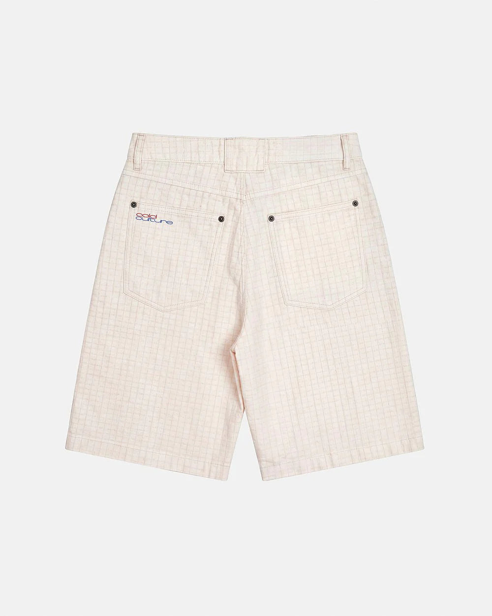 Cold Culture needle punch short white