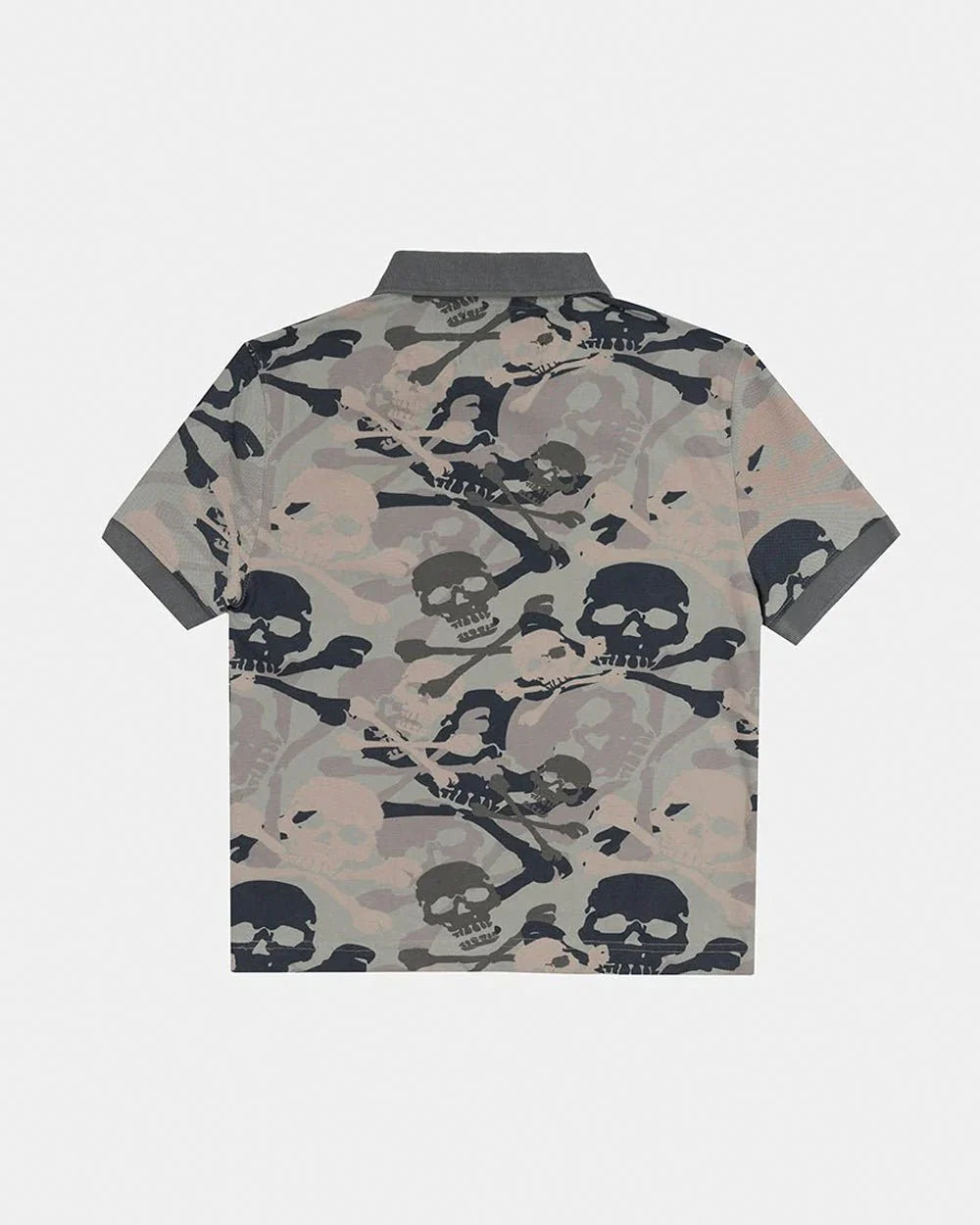 Cold Culture nightskull polo grey