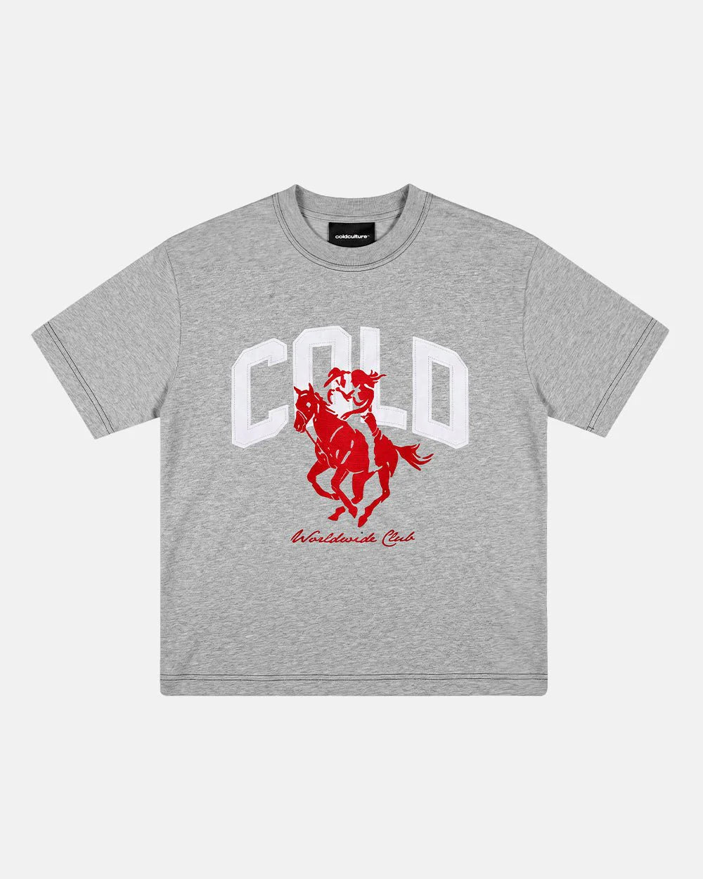 Cold Culture opera tee heather grey