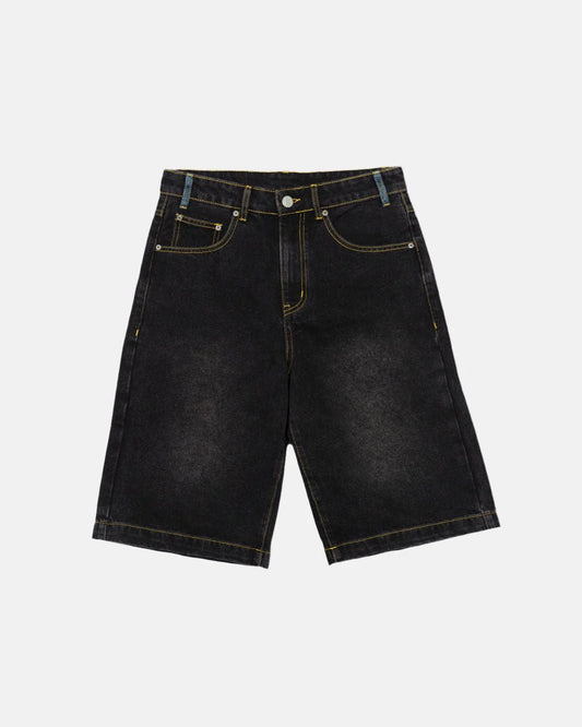 Cold Culture pocket ko shorts black denim