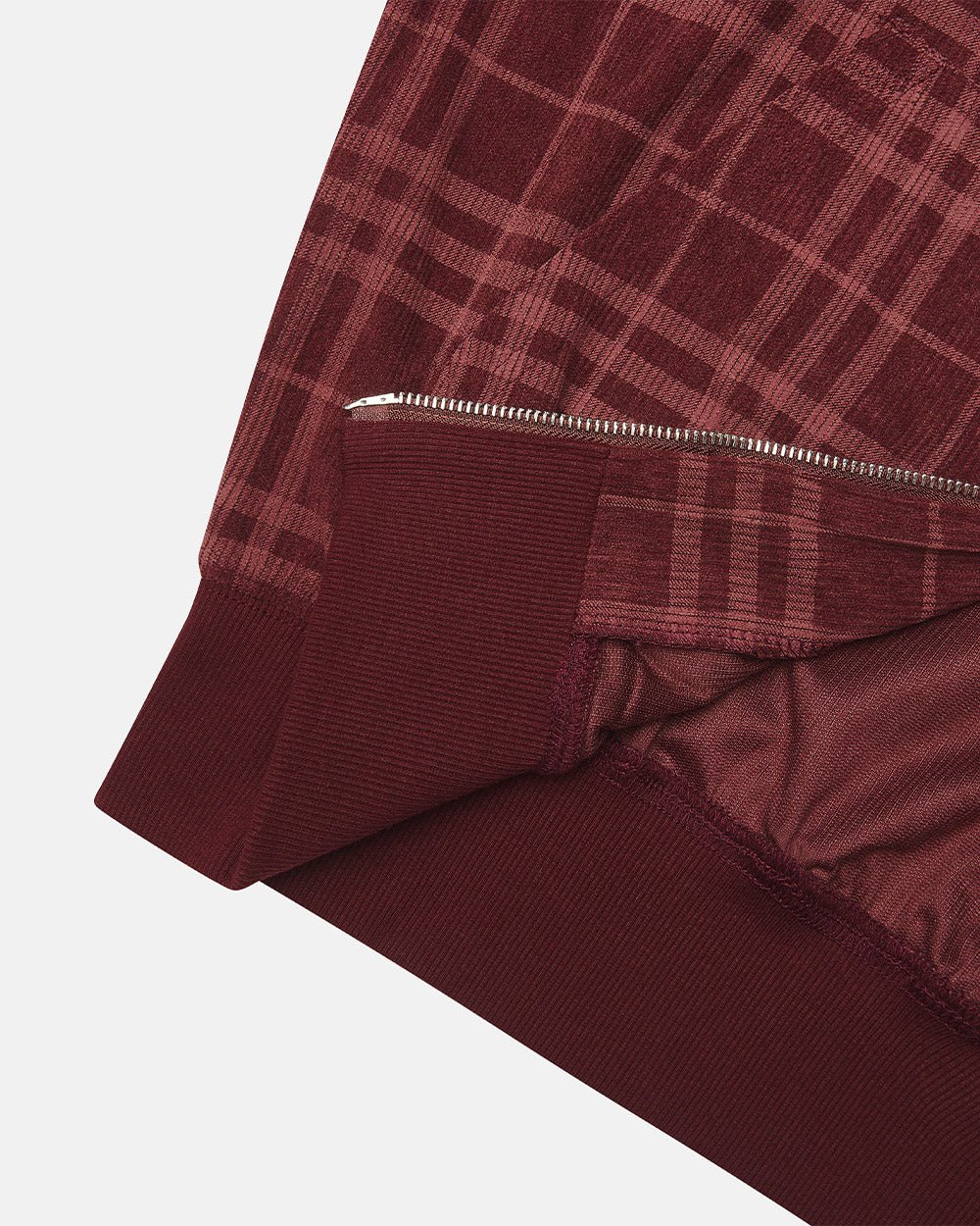Cold Culture posh zip hoodie burgundy