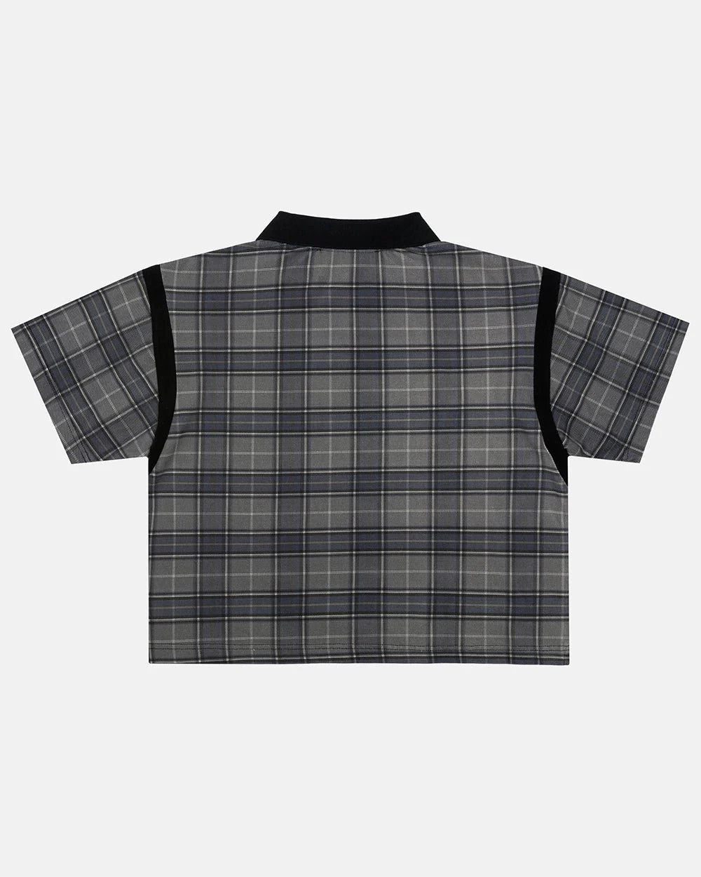 Cold Culture raw city polo tartan