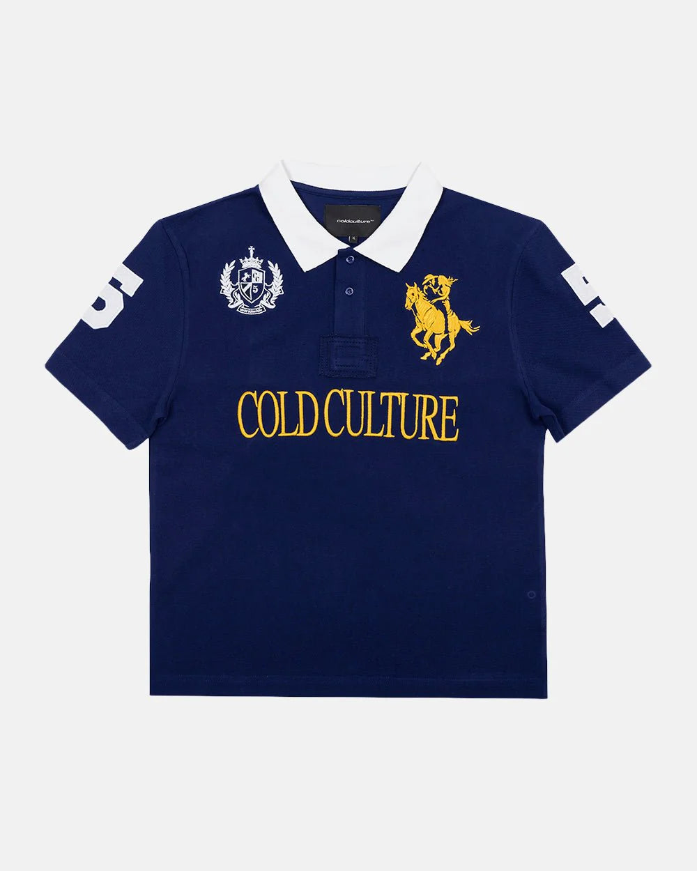 Cold Culture riding club polo navy