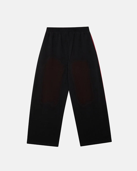 Cold Culture savage washed pants black & red