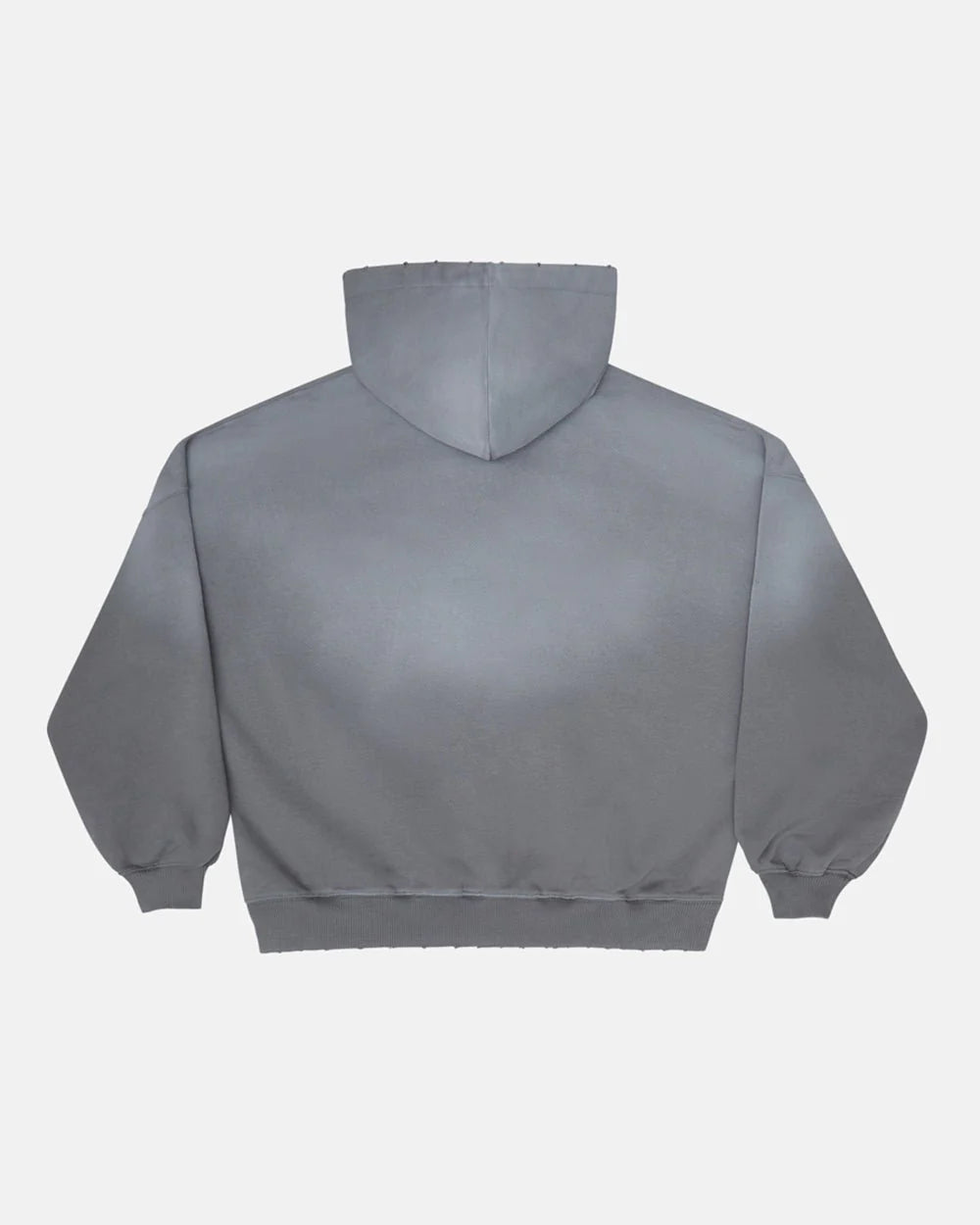 Cold Culture script zip hoodie antracite grey