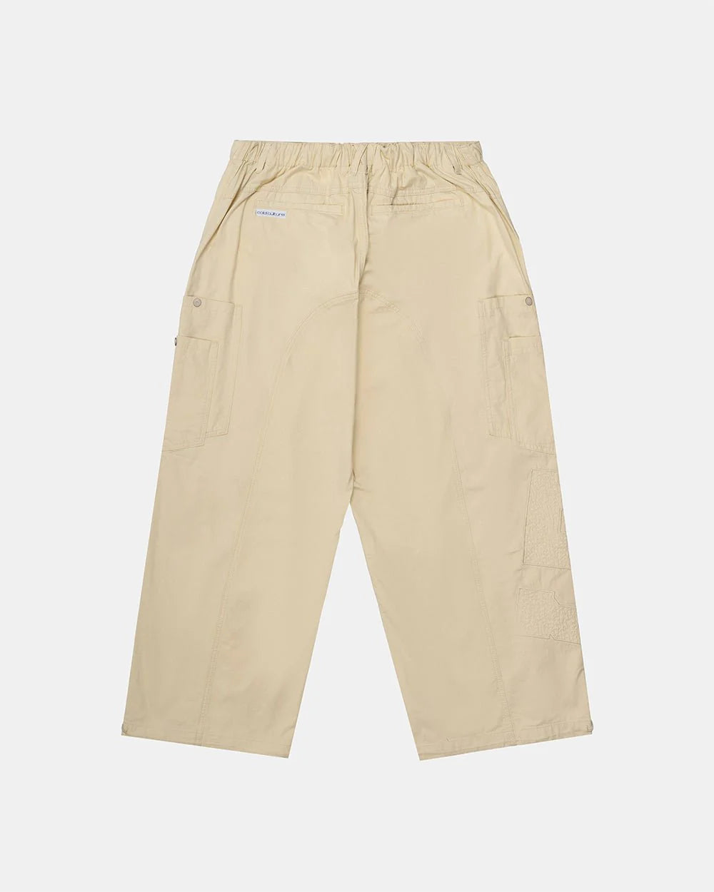 Cold Culture solid cargo pants white