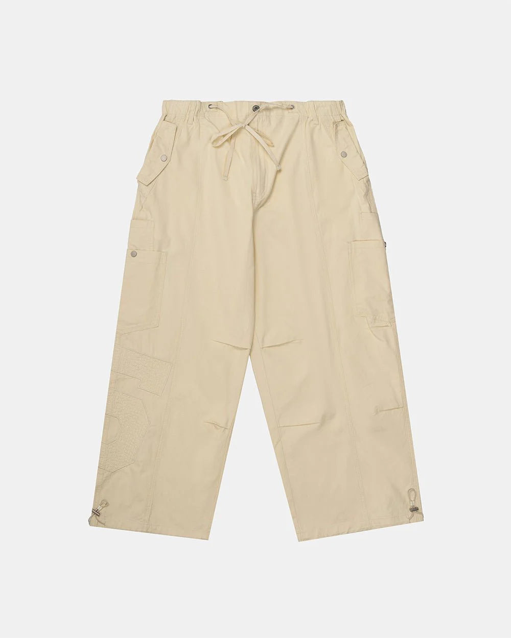 Cold Culture solid cargo pants white