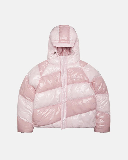 Cold Culture spiral puffer glossy pink mix