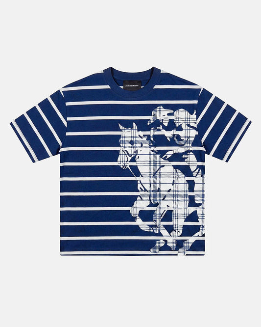 Cold Culture stallion tee navy
