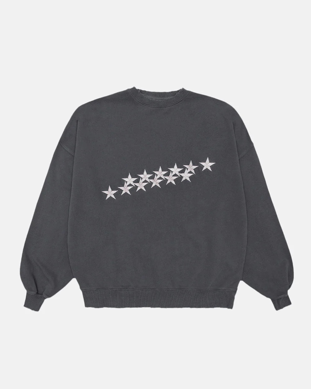 Cold Culture stars crewneck dust grey