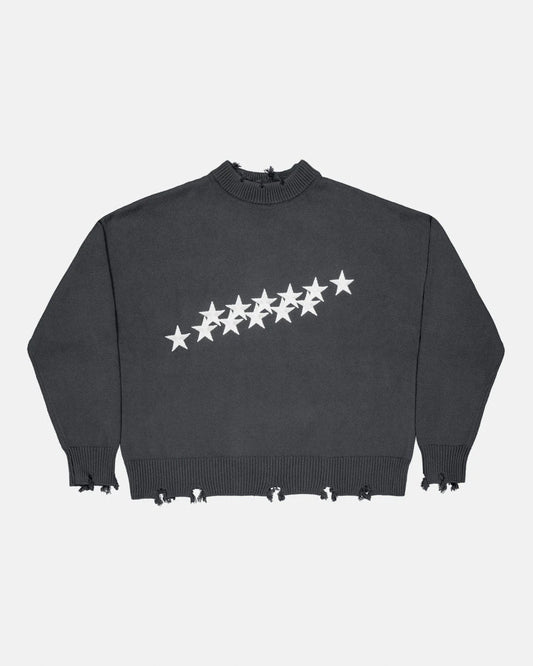 Cold Culture stars knit india ink