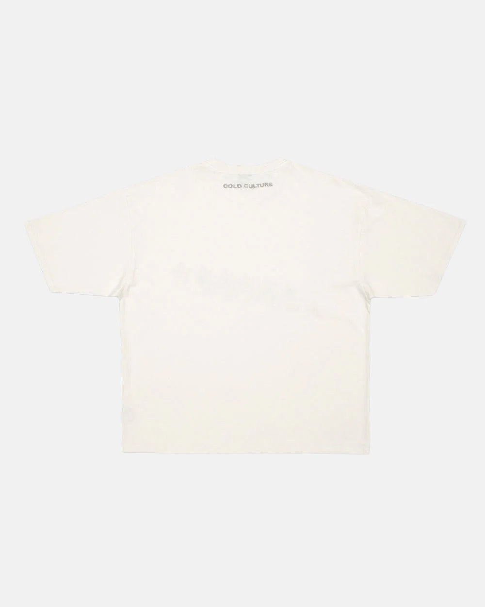 Cold Culture stars tee ivory white