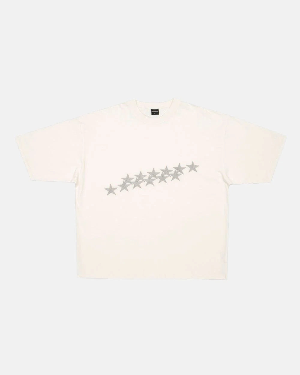 Cold Culture stars tee ivory white