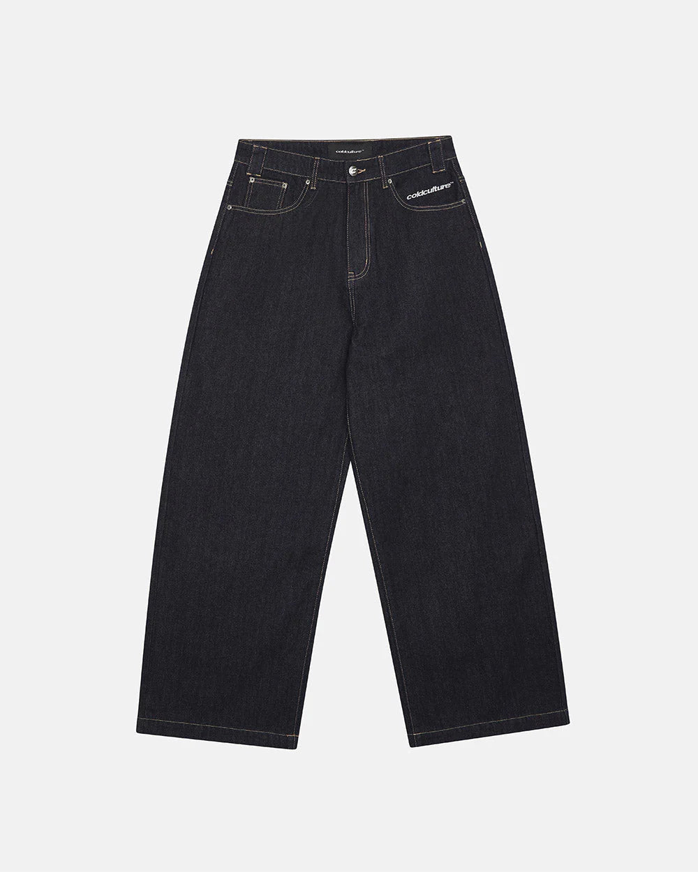 Cold Culture stars v2 pants raw blue denim