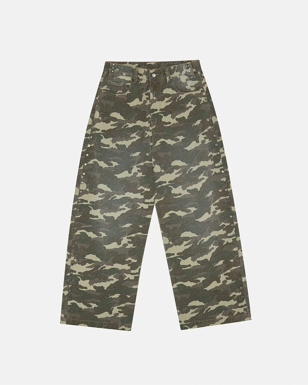 Cold Culture studs pants camo