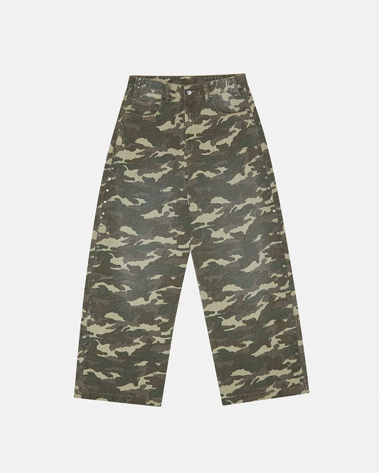 Cold Culture studs pants camo