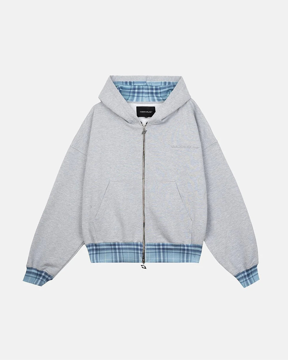 Cold Culture take a peak zip hoodie heather grey