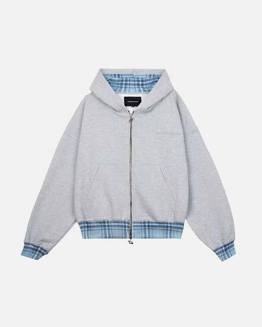Cold Culture take a peak zip hoodie heather grey