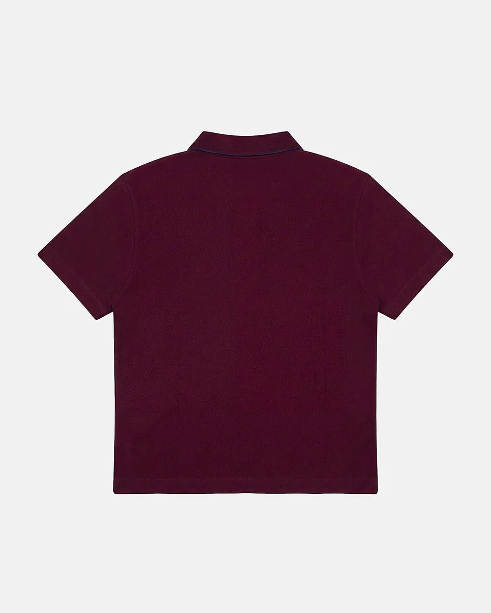 Cold Culture tartan script polo red