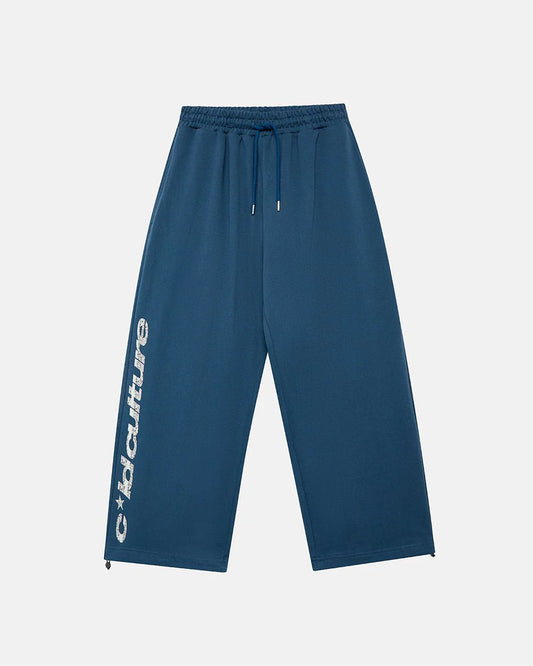 Cold Culture wild snake sweatpants navy blue