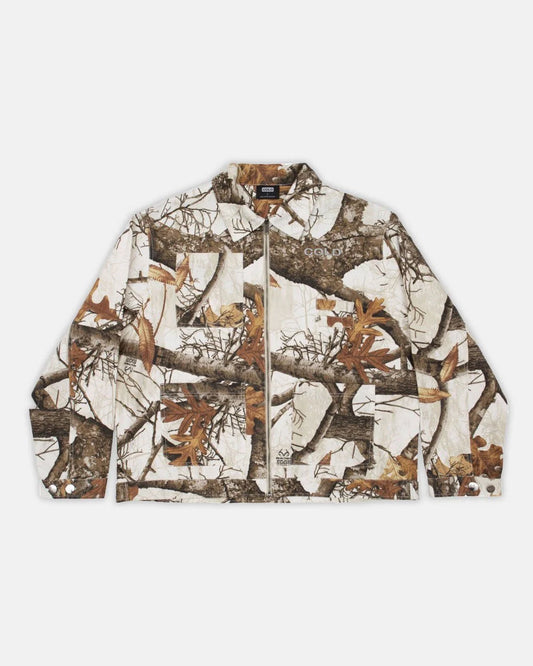 Cold Culture work zip jacket real tree white